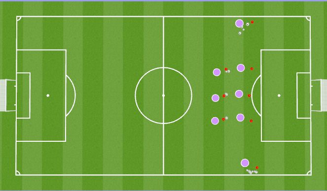 Football/Soccer Session Plan Drill (Colour): Animation 9