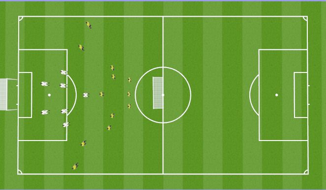 Football/Soccer Session Plan Drill (Colour): Game