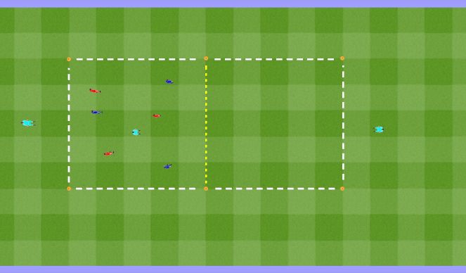Football/Soccer Session Plan Drill (Colour): Screen 1