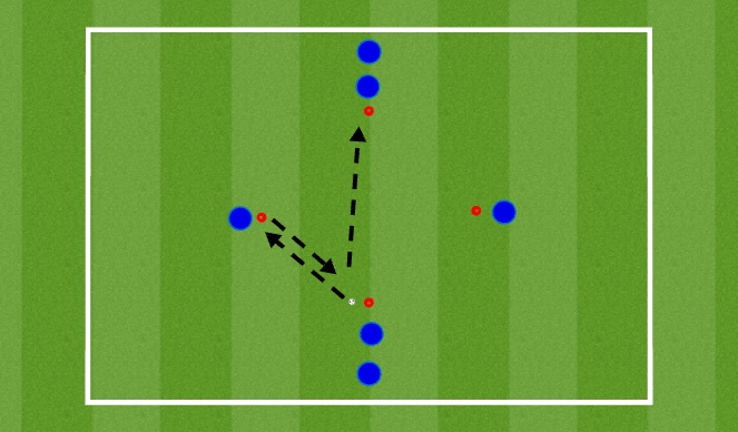 Football/Soccer Session Plan Drill (Colour): Warm Up