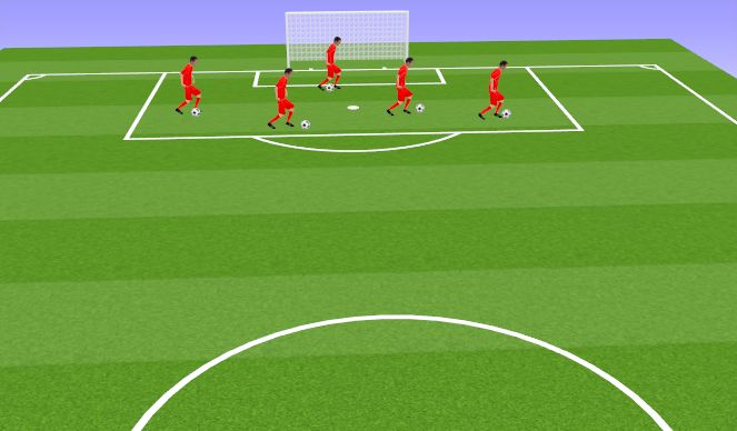 Football/Soccer Session Plan Drill (Colour): Screen 1