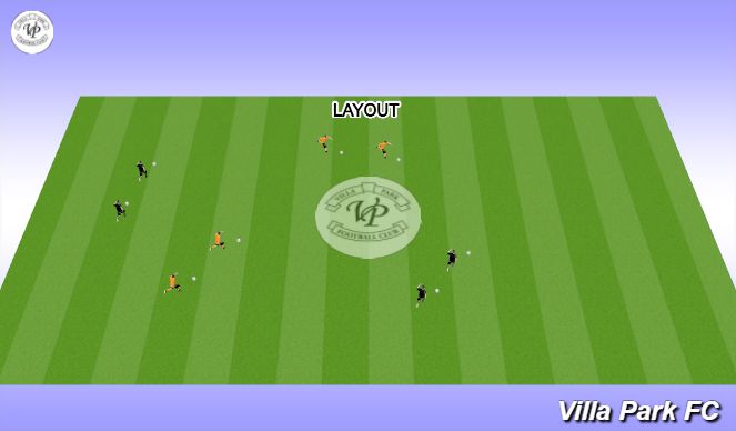 Football/Soccer Session Plan Drill (Colour): Screen 1