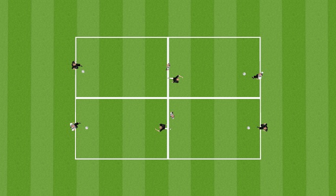 Football/Soccer Session Plan Drill (Colour): Screen 2