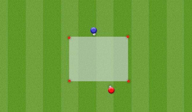 Football/Soccer Session Plan Drill (Colour): Box Game