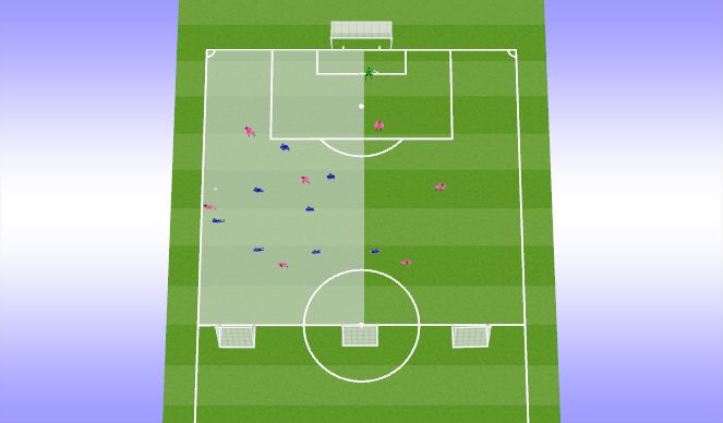 Football/Soccer Session Plan Drill (Colour): Training Game screen 2