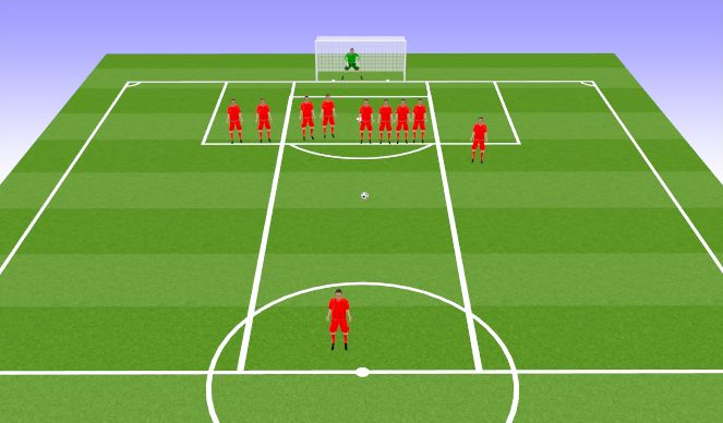 Football/Soccer Session Plan Drill (Colour): Screen 1
