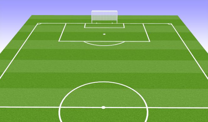 Football/Soccer Session Plan Drill (Colour): SSG