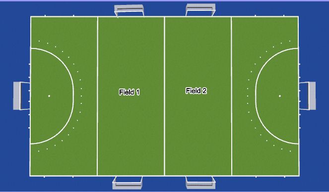 Hockey Session Plan Drill (Colour): u16 5x5