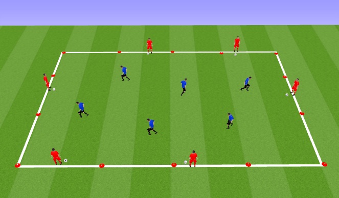 Football/Soccer Session Plan Drill (Colour): Screen 3