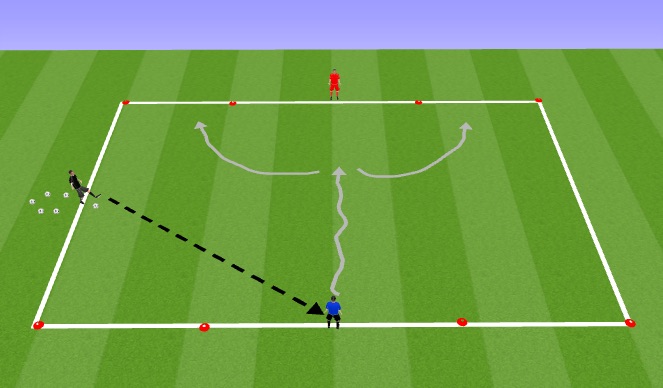 Football/Soccer Session Plan Drill (Colour): Screen 4