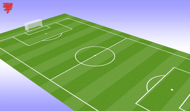 Football/Soccer Session Plan Drill (Colour): Screen 1