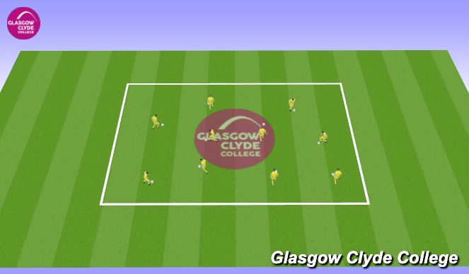 Football/Soccer Session Plan Drill (Colour): Screen 2