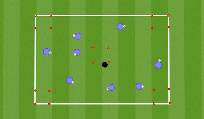 Football/Soccer Session Plan Drill (Colour): Wreck-it Ralph