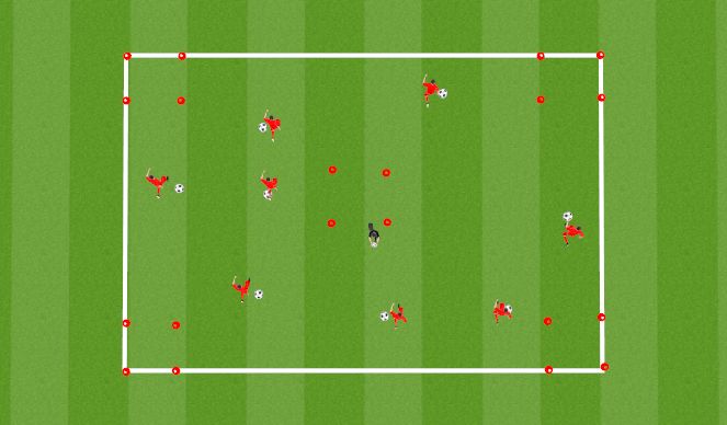 Football/Soccer Session Plan Drill (Colour): Wreck-it Ralph