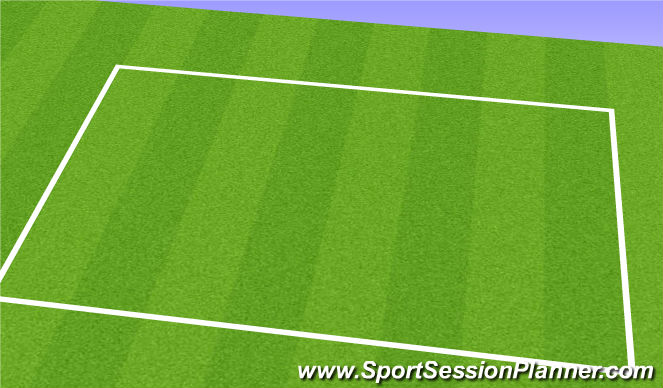 Football/Soccer Session Plan Drill (Colour): Line-Breaking Passes