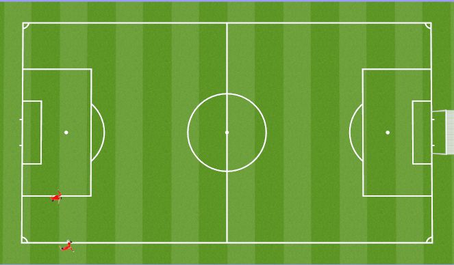 Football/Soccer Session Plan Drill (Colour): Animation 1