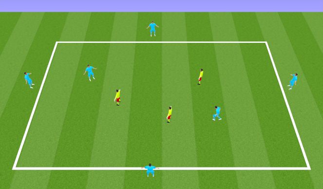 Football/Soccer Session Plan Drill (Colour): Screen 3