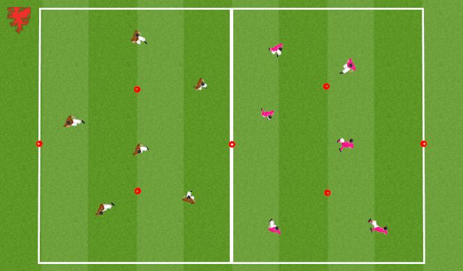 Football/Soccer Session Plan Drill (Colour): Technical Free play