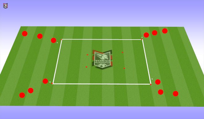 Football/Soccer Session Plan Drill (Colour): Screen 1