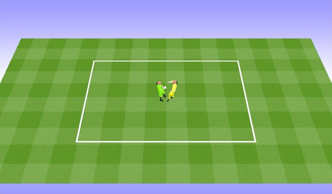 Football/Soccer Session Plan Drill (Colour): Physicality Games 