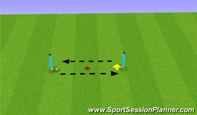 Football/Soccer Session Plan Drill (Colour): Introduction