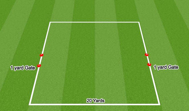 Football/Soccer Session Plan Drill (Colour): Screen 1