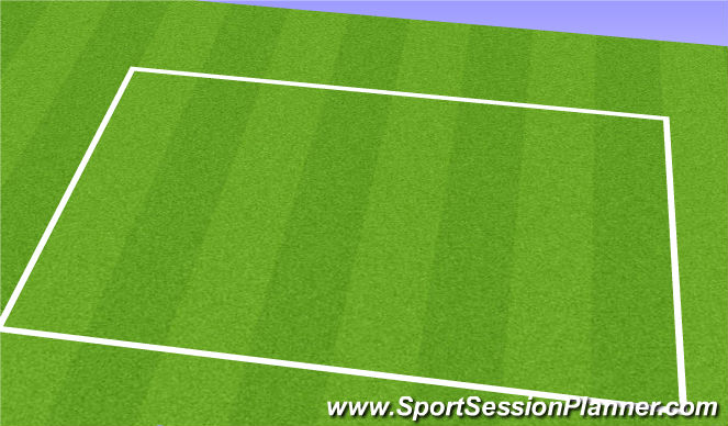 Football/Soccer Session Plan Drill (Colour): Central v Wide Attack