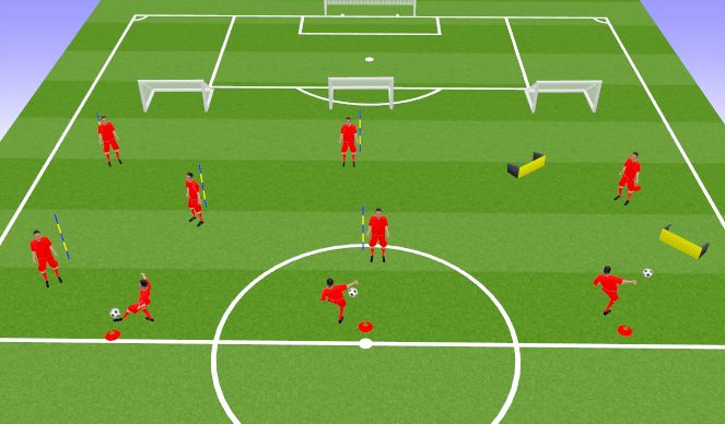 Football/Soccer Session Plan Drill (Colour): Pantalla 1