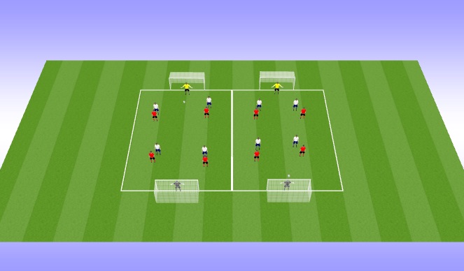 Football/Soccer Session Plan Drill (Colour): Screen 1
