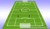 Football/Soccer: High and Low Pressure Game, Tactical: Defensive principles U9