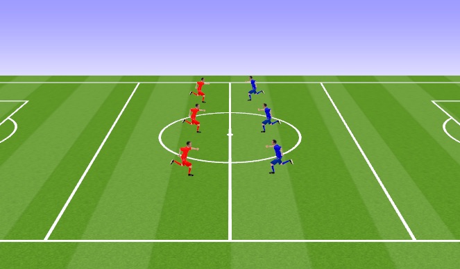 Football/Soccer Session Plan Drill (Colour): RATS AND RABBITS