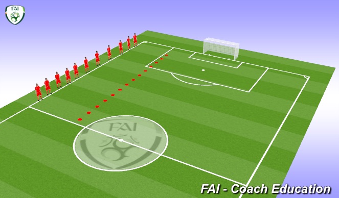 Football/Soccer Session Plan Drill (Colour): Screen 1