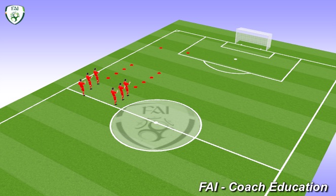 Football/Soccer Session Plan Drill (Colour): Screen 2
