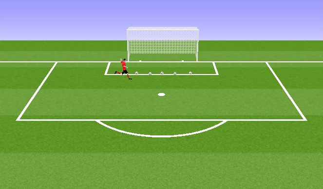 Football/Soccer Session Plan Drill (Colour): Practice 2