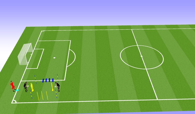 Football/Soccer Session Plan Drill (Colour): Screen 1