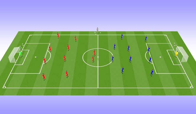 Football/Soccer Session Plan Drill (Colour): game 