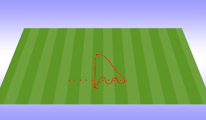 Football/Soccer Session Plan Drill (Colour): Screen 1
