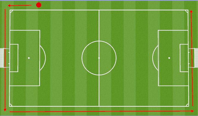 Football/Soccer Session Plan Drill (Colour): 800 Series