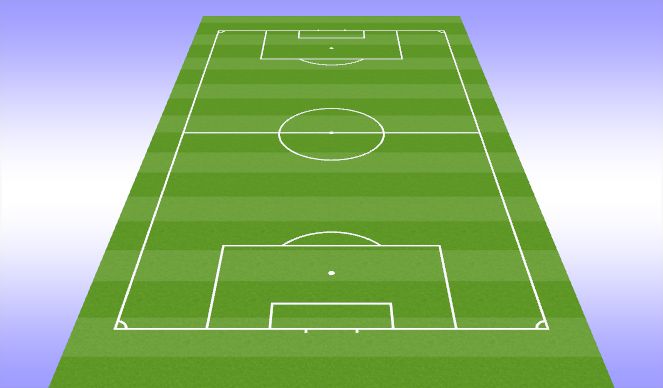 Football/Soccer Session Plan Drill (Colour): Warm Up / Cognitive 