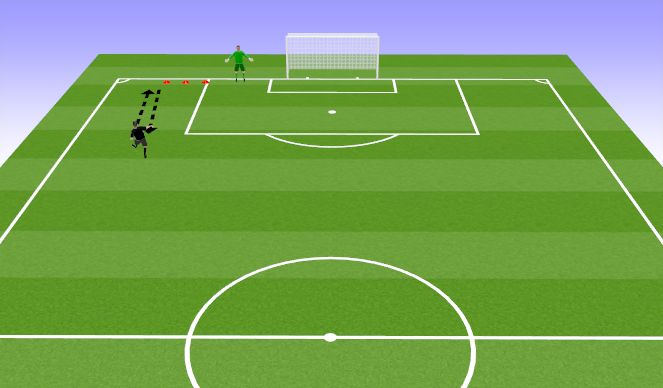 Football/Soccer Session Plan Drill (Colour): Warmup with Passes