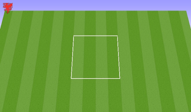 Football/Soccer Session Plan Drill (Colour): Ball Mastery/Coerver Warm up