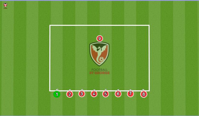 Fútbol Ejercicio del Plan de Sesiones (Color): Kangaroo Jack