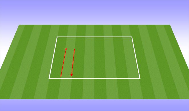 Football/Soccer Session Plan Drill (Colour): a-W/Up Dynamics