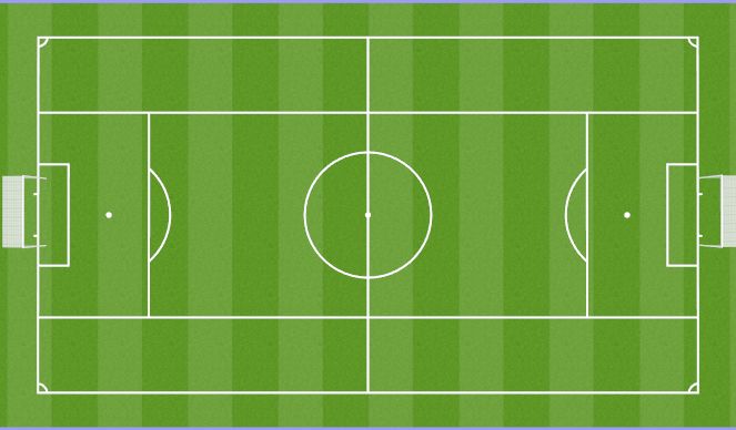 Football/Soccer Session Plan Drill (Colour): 11v11