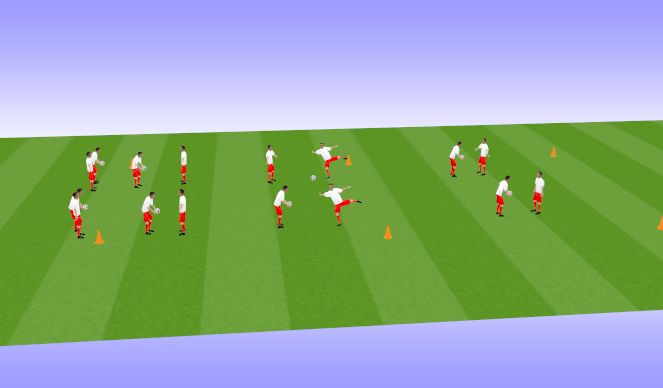 Football/Soccer Session Plan Drill (Colour): Screen 4