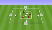 Football/Soccer: COUNTERPRESS 4V2 TO 6V4, Academy: Counter/Reactive pressure Moderate