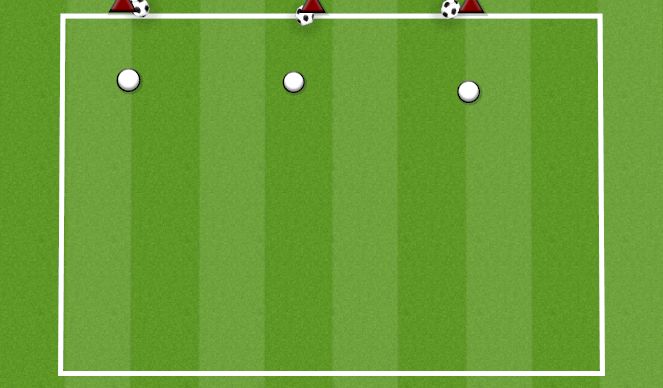 Football/Soccer Session Plan Drill (Colour): POKE AND TACKLE EXAMPLES