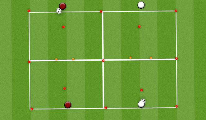 Football/Soccer Session Plan Drill (Colour): TAKE A TOUCH