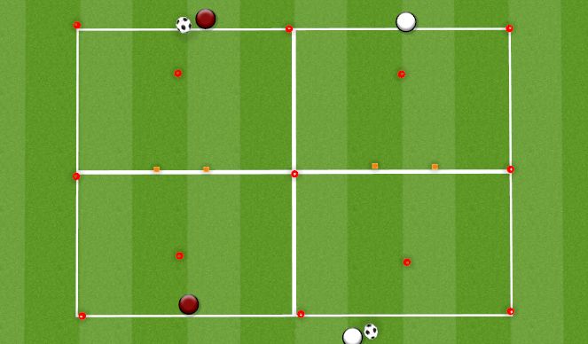 Football/Soccer Session Plan Drill (Colour): SCORE