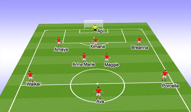Football/Soccer Session Plan Drill (Colour): Screen 1